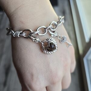 Judith Ripka Charm Bracelet